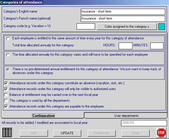 Categories